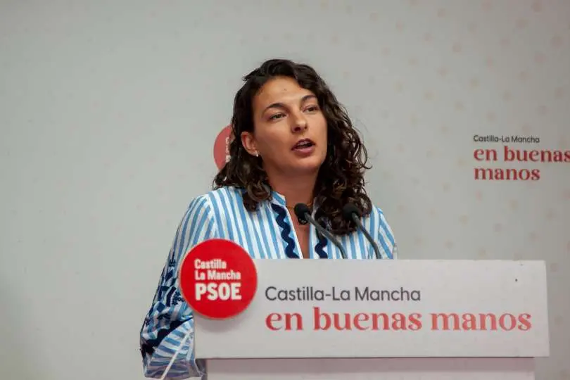 La portavoz de Educaci&oacute;n del grupo socialista en las Cortes de Castilla-La Mancha, Paloma Jim&eacute;nez