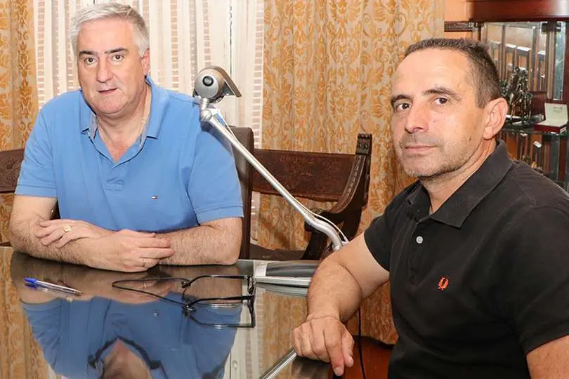 Jos&eacute; Lozano y Fernando Torres