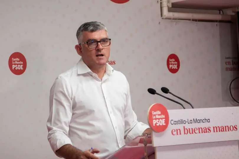 El presidente del grupo socialista en las Cortes de Castilla-La Mancha, &Aacute;ngel Tom&aacute;s Godoy