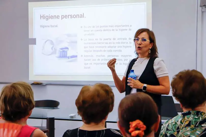 Marta Puebla Rodr&iacute;guez, en un momento de su intervenci&oacute;n