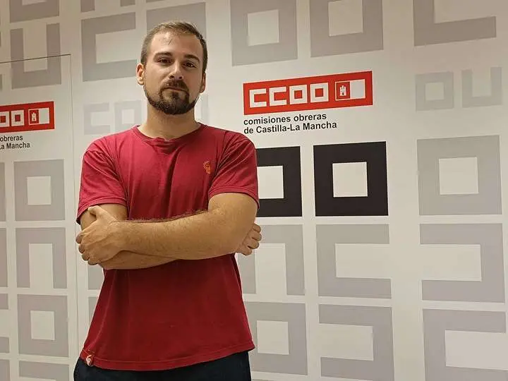 El secretario de Empleo y Pol&iacute;ticas P&uacute;blicas de CCOO-CLM, Juan Carlos del Puerto
