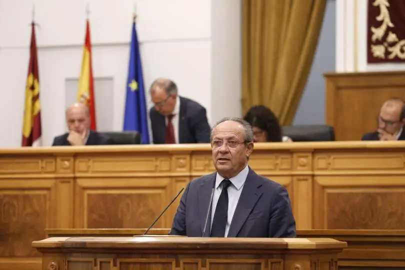 El consejero de Hacienda, Administraciones P&uacute;blicas y Transformaci&oacute;n Digital, Juan Alfonso Ruiz Molina