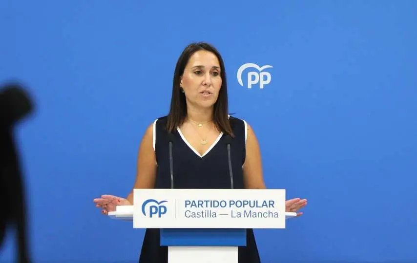 La portavoz del Partido Popular de Castilla-La Mancha, Alejandra Hern&aacute;ndez