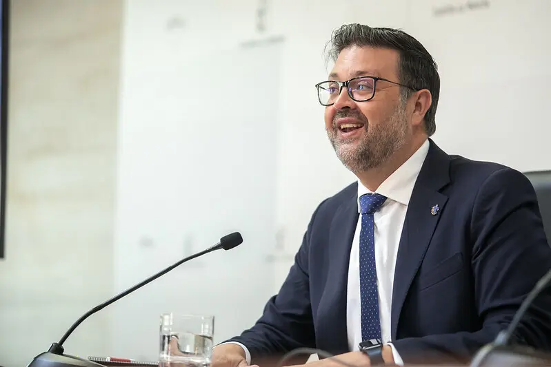 El consejero de Educaci&oacute;n, Cultura y Deportes, Amador Pastor