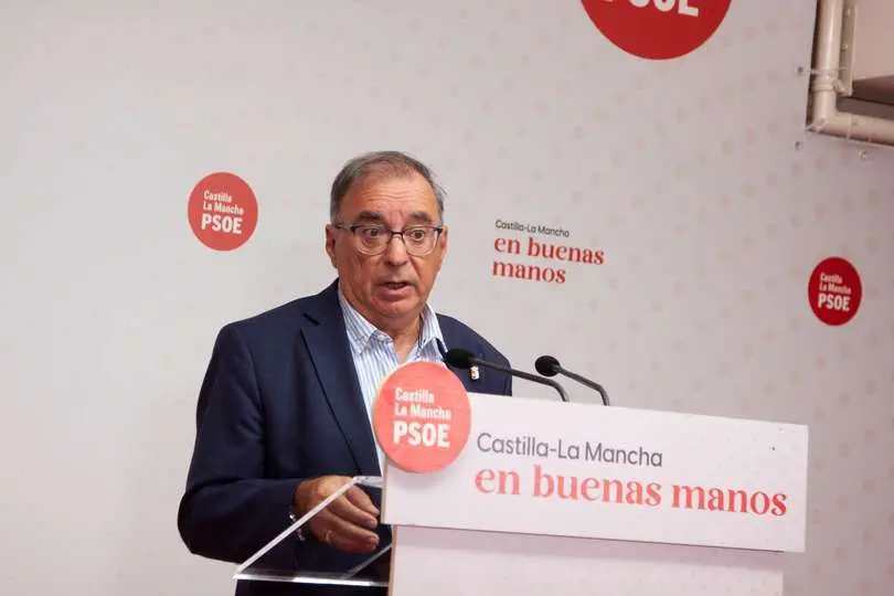 El diputado del grupo socialista en las Cortes de Castilla-La Mancha, Fernando Mora