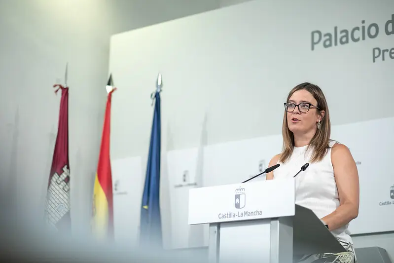 La consejera Portavoz del Gobierno regional, Esther Padilla