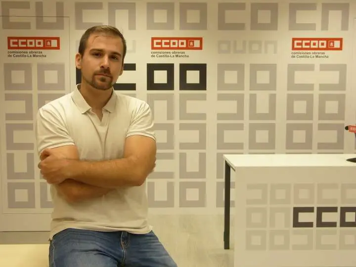 El secretario de Empleo y Pol&iacute;ticas P&uacute;blicas de CCOO-CLM, Juan Carlos del Puerto