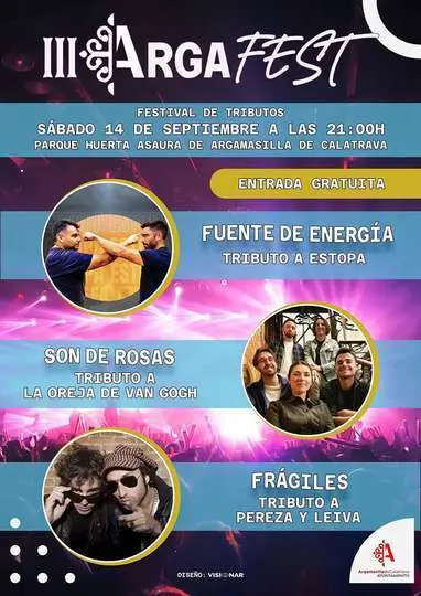Cartel de la tercera edici&oacute;n del ArgaFest rabanero