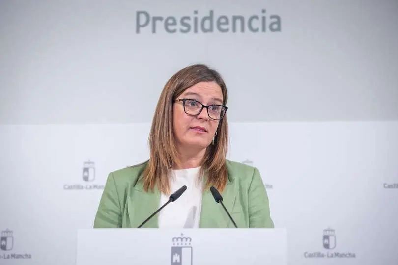 La consejera Portavoz, Esther Padilla