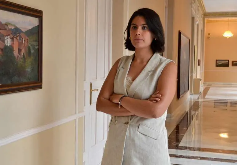 La diputada provincial del PSOE, Bego&ntilde;a Mart&iacute;n