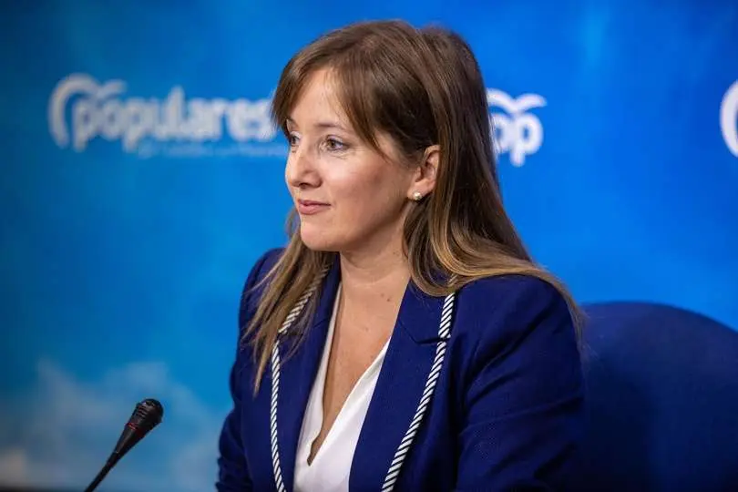 La secretaria segunda de la mesa de las Cortes de Castilla-La Mancha y diputada regional del PP-CLM, Tania Andicoberry