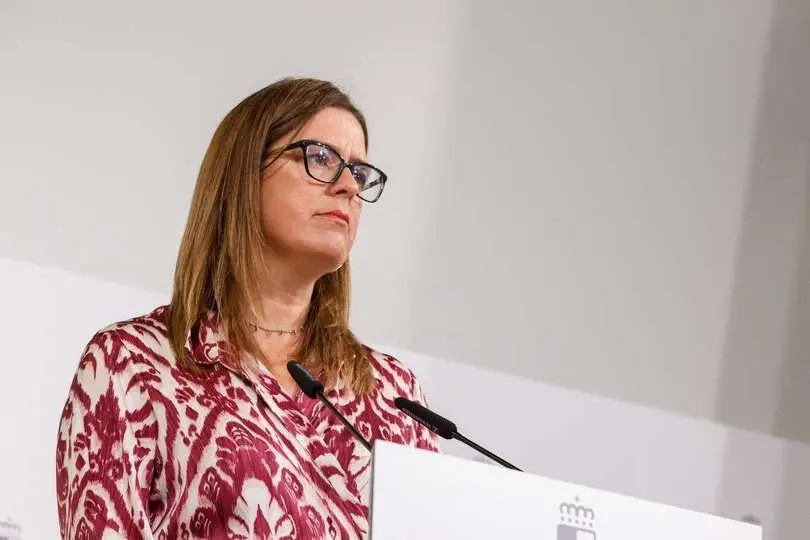 La consejera Portavoz, Esther Padilla