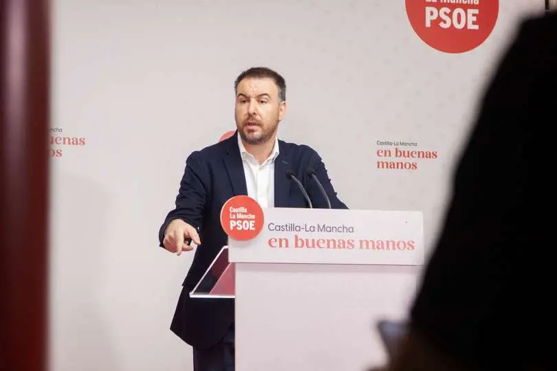 El portavoz de Empleo y Agricultura del grupo socialista en las Cortes de Castilla-La Mancha, Antonio S&aacute;nchez Requena