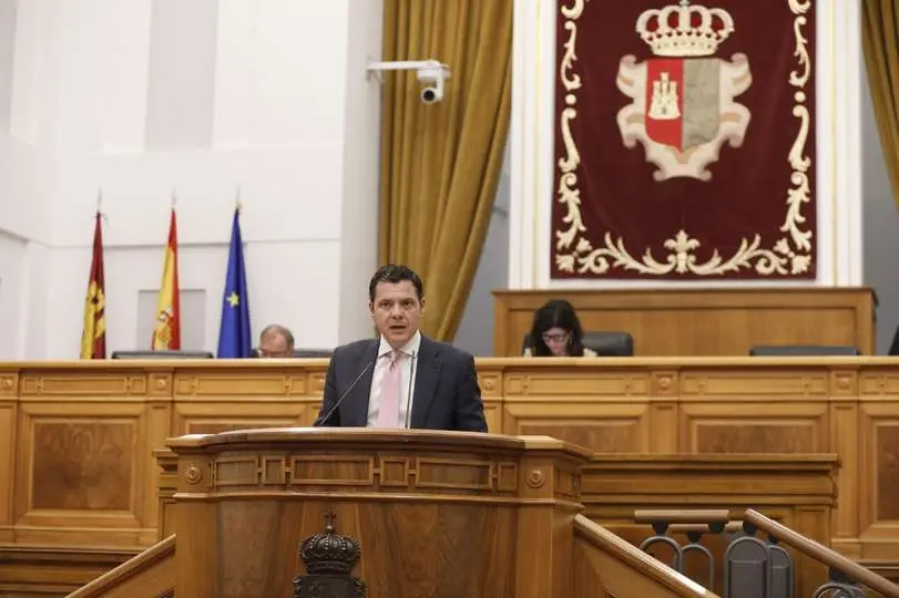 El diputado regional de Vox Luis Bl&aacute;zquez