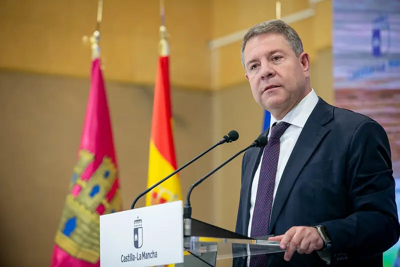 El jefe del Gobierno de Castilla-La Mancha, Emiliano Garc&iacute;a-Page