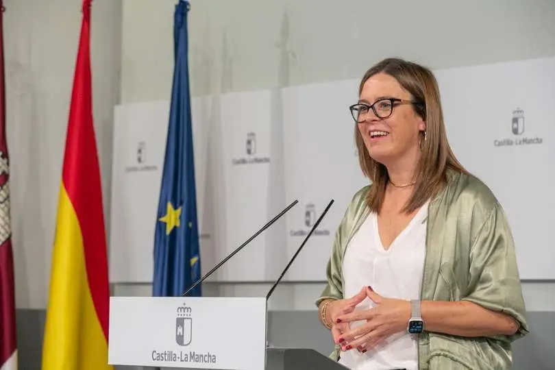 La consejera Portavoz, Esther Padilla