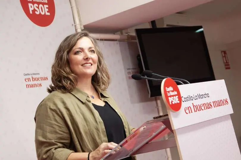 La diputada del grupo socialista en las Cortes regionales Charo Garc&iacute;a Saco