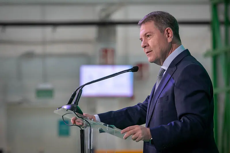 El presidente de Castilla-La Mancha, Emiliano Garc&iacute;a-Page