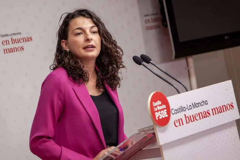 La diputada del grupo socialista en las Cortes de Castilla-La Mancha Paloma Jim&eacute;nez