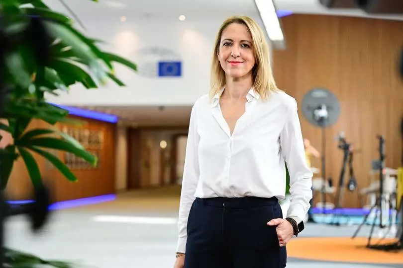 Cristina Maestre, eurodiputada del Grupo de la Alianza Progresista de Socialistas y Dem&oacute;cratas en el Parlamento Europeo
