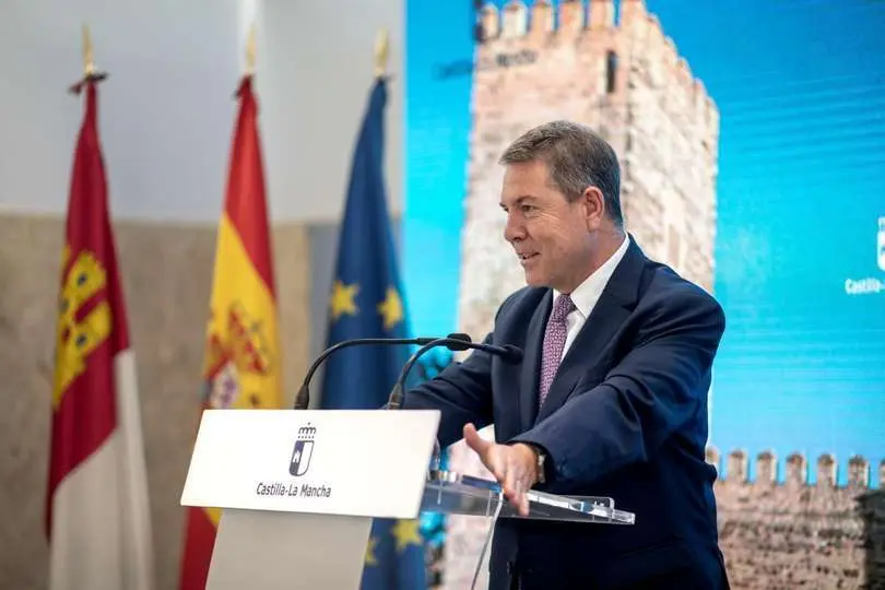 El presidente de Castilla-La Mancha, Emiliano Garc&iacute;a-Page