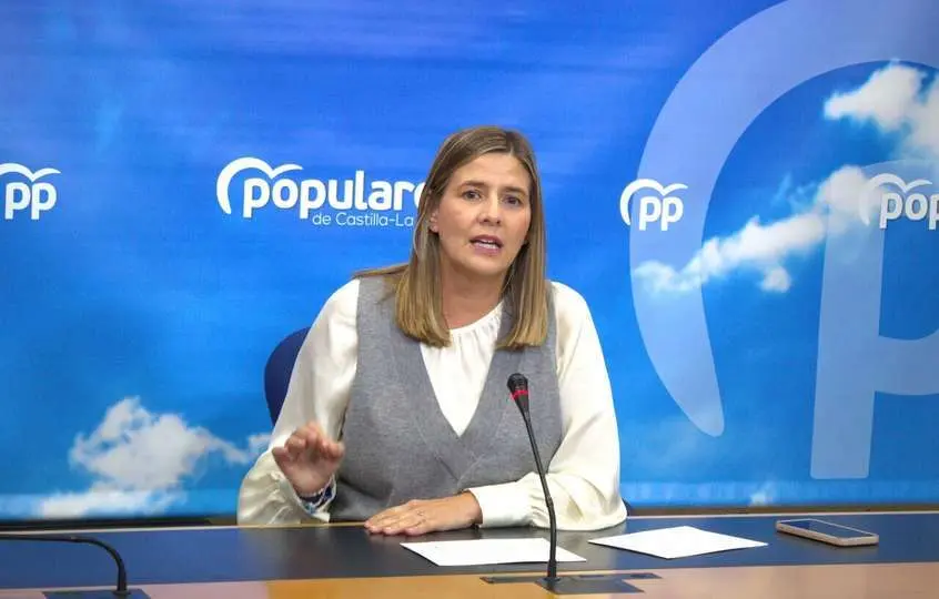 La secretaria general y portavoz parlamentaria del Partido Popular de Castilla-La Mancha, Carolina Agudo