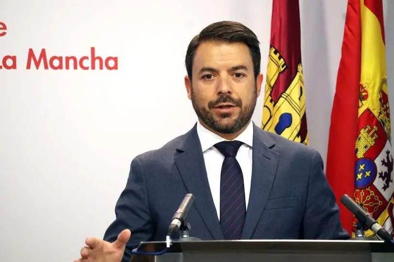 Iv&aacute;n S&aacute;nchez, portavoz del grupo parlamentario Vox en las Cortes de Castilla-La Mancha