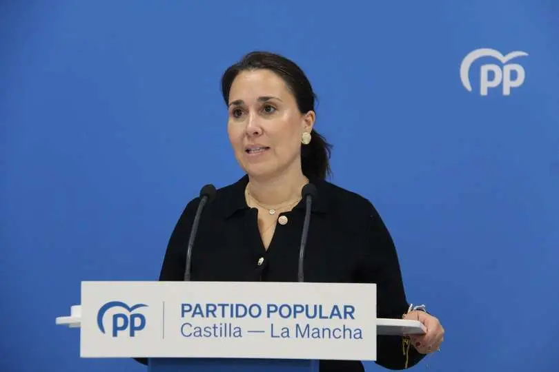 La portavoz del Partido Popular de Castilla-La Mancha, Alejandra Hern&aacute;ndez