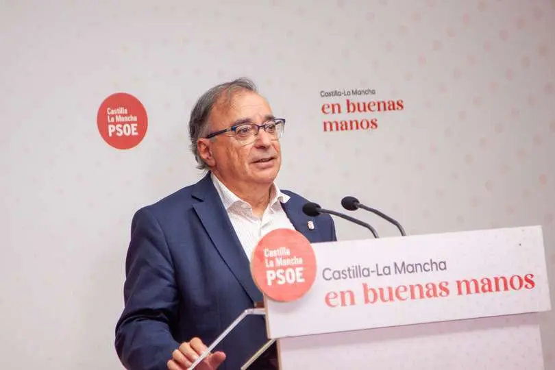 El diputado del grupo socialista en las Cortes de Castilla-La Mancha Fernando Mora