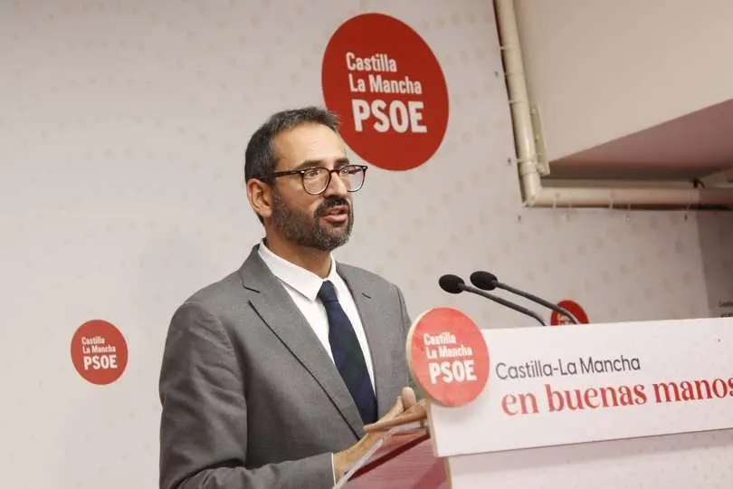 El secretario de Organizaci&oacute;n del PSOE de Castilla-La Mancha y diputado nacional, Sergio Guti&eacute;rrez
