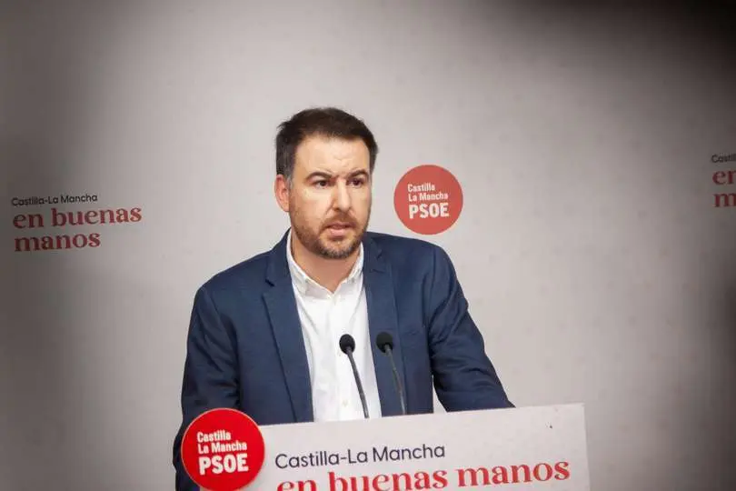 El diputado del grupo socialista en las Cortes de Castilla-La Mancha, Antonio S&aacute;nchez Requena