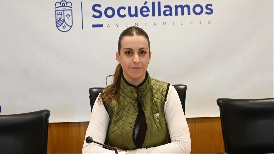 La portavoz del equipo de Gobierno de Socu&eacute;llamos, Alba L&oacute;pez