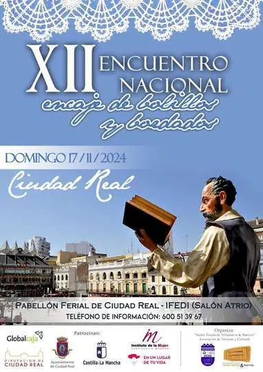 Cartel Encuentro Nacional Encaje de Bolillos