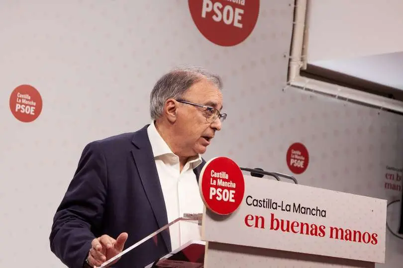El diputado del grupo socialista en las Cortes de Castilla-La Mancha Fernando Mora