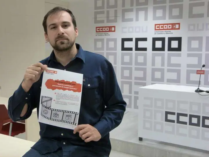 El secretario de Empleo y Pol&iacute;ticas P&uacute;blicas y Juventud de CCOO de Castilla-La Mancha, Juan Carlos del Puerto