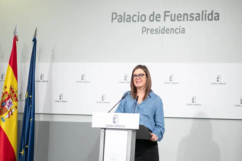 La consejera Portavoz, Esther Padilla