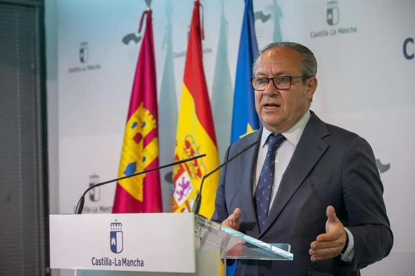 El consejero de Hacienda, Administraciones P&uacute;blicas y Transformaci&oacute;n Digital, Juan Alfonso Ruiz Molina
