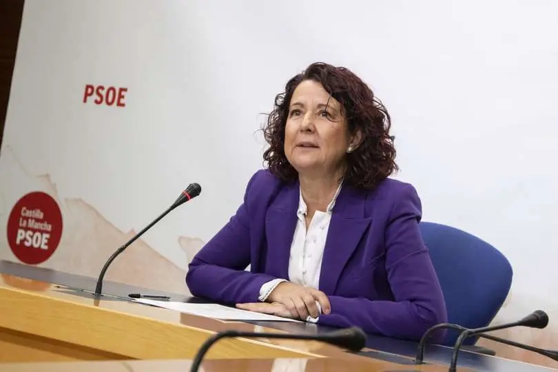 La portavoz de Fomento del grupo socialista en las Cortes de Castilla-La Mancha, Marisa S&aacute;nchez