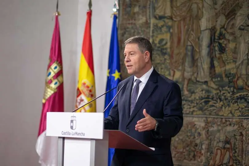 El presidente auton&oacute;mico, Emiliano Garc&iacute;a-Page