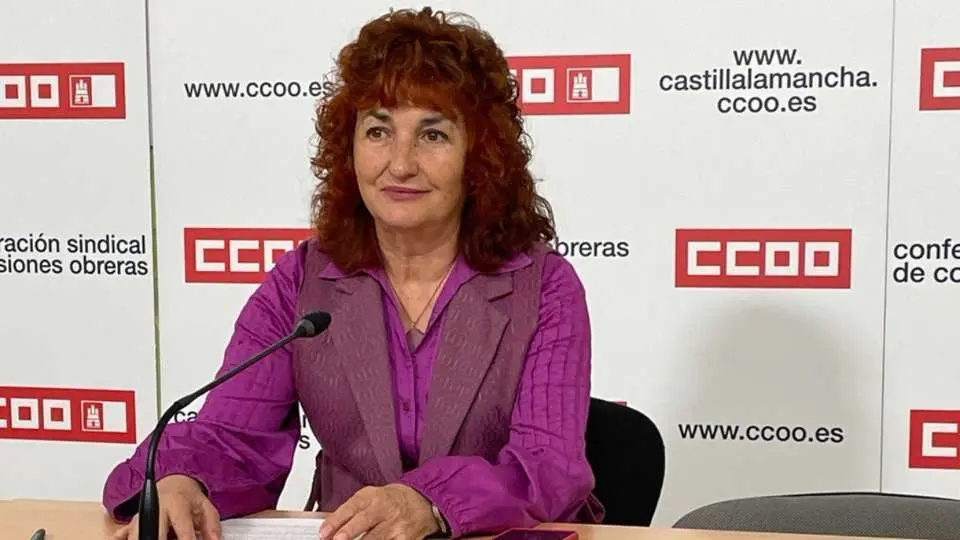 La secretaria general de la Federaci&oacute;n de Servicios a la Ciudadan&iacute;a CCOO-CLM, Dolores Cachero