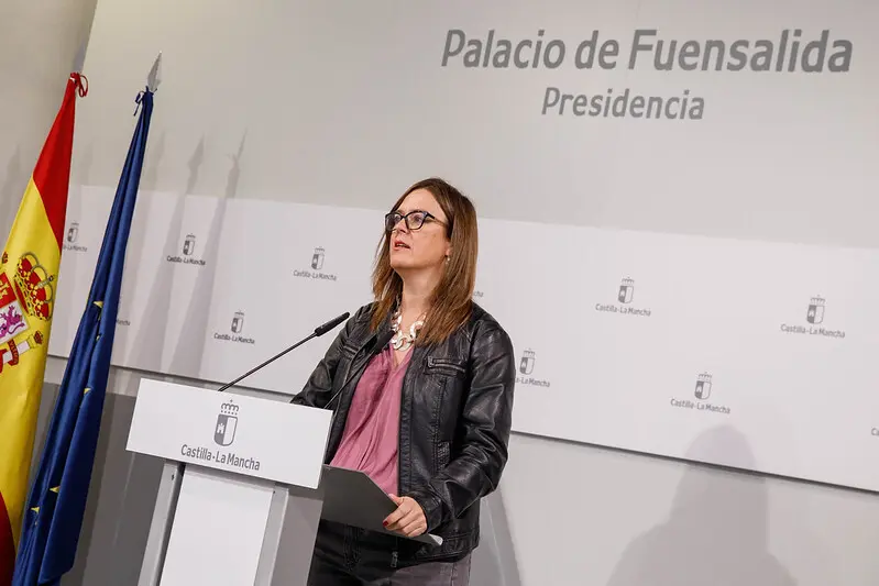 La consejera Portavoz, Esther Padilla