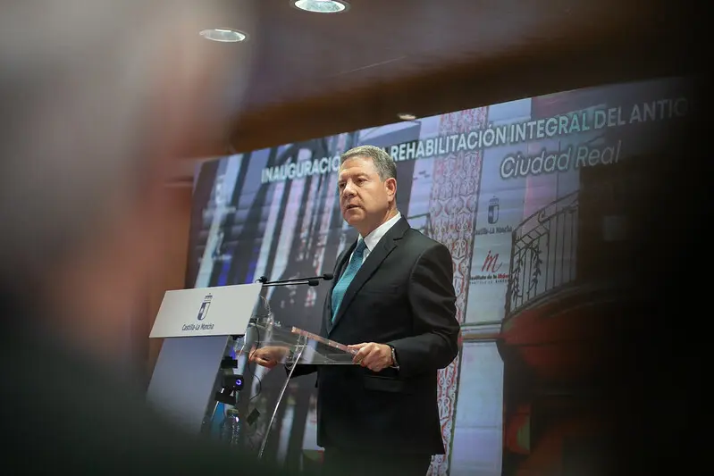 El presidente de Castilla-La Mancha, Emiliano Garc&iacute;a-Page