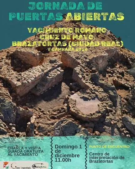 Cartel que anuncia la jornada de puertas abiertas