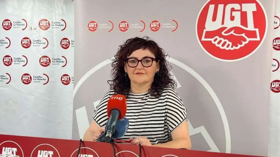 La responsable de Empleo de UGT Castilla-La Mancha, Isabel Carrascosa