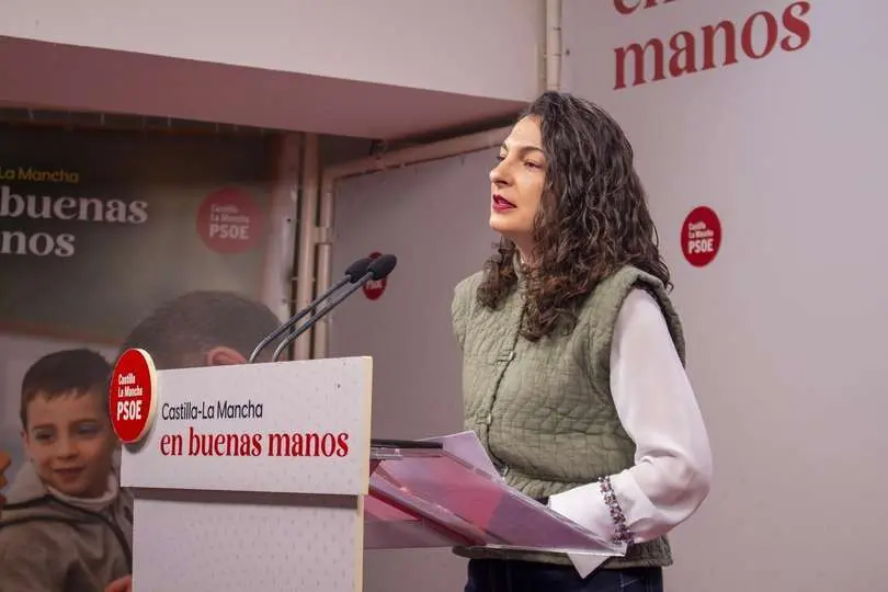 La diputada del grupo socialista en las Cortes regionales Paloma Jim&eacute;nez