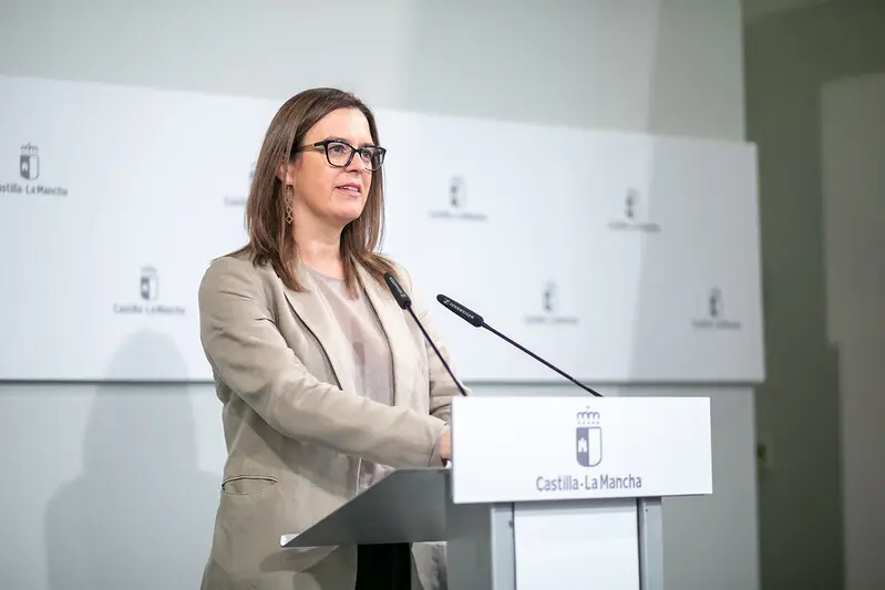 La consejera Portavoz, Esther Padilla
