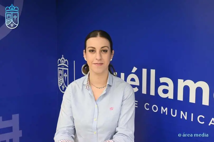 La portavoz del equipo de Gobierno del Ayuntamiento de Socu&eacute;llamos, Alba L&oacute;pez
