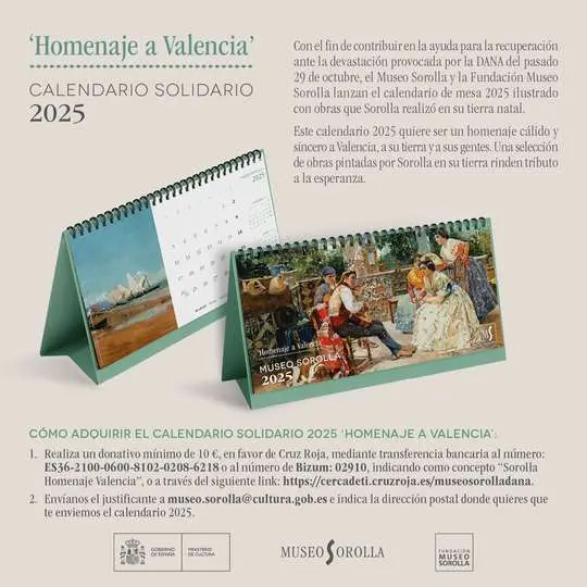 Calendario solidario 2025
