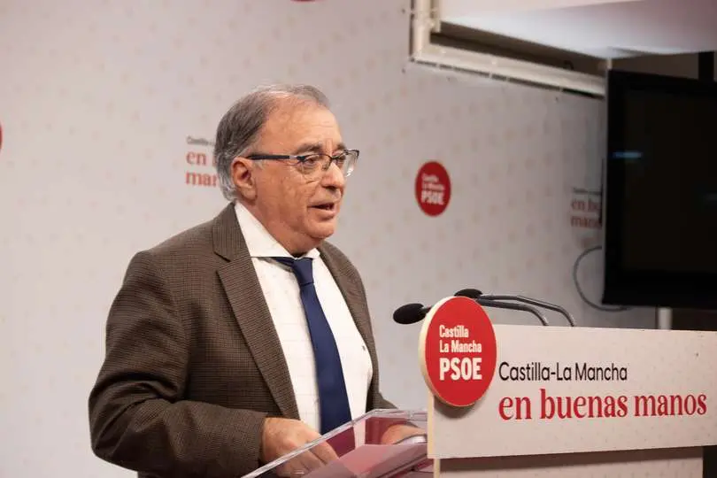 El diputado del grupo socialista en las Cortes de Castilla-La Mancha Fernando Mora