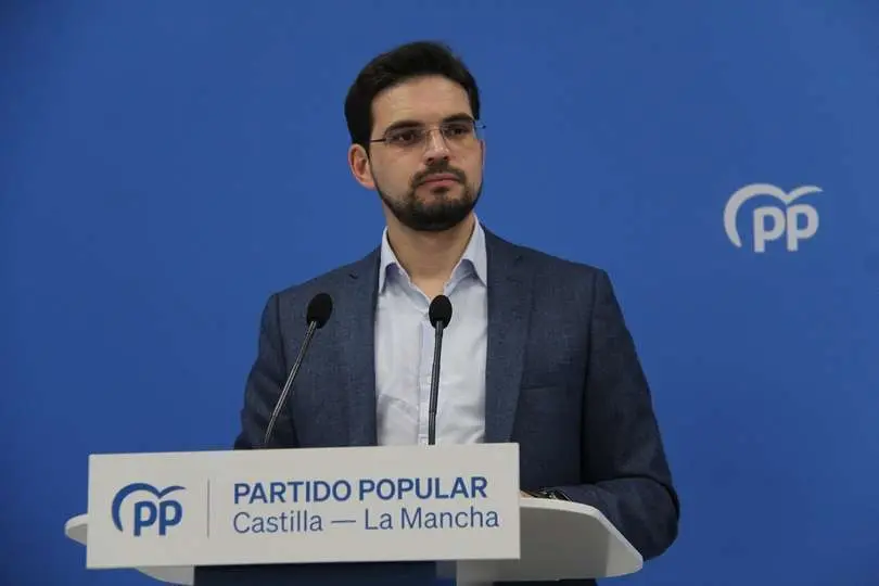 El portavoz adjunto del Partido Popular en las Cortes de Castilla-La Mancha, Santiago Serrano